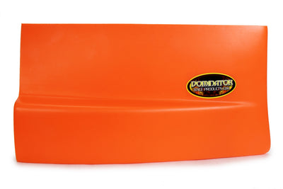 Élargisseur d'aile Dominator Late Model gauche orange fluo