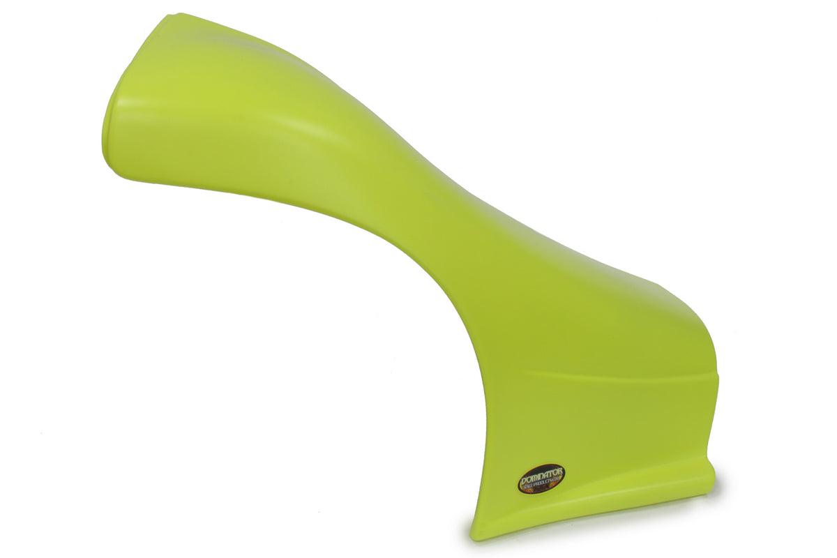 Élargisseur d'aile Dominator Late Model Jaune Fluo Droit