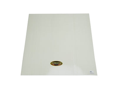 Capot pour modèle Late Model Panneau blanc 48 po x 54 po