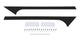 Pillar A Pair Late Model Black