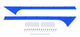 Pillar A Pair Late Model Blue