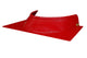 Protection latérale 11,4 cm de haut rouge