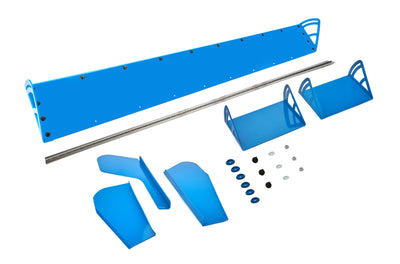 Aileron en plastique 8x72po Bleu LM