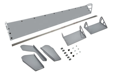 Spoiler en plastique 8x72 po LM Gris