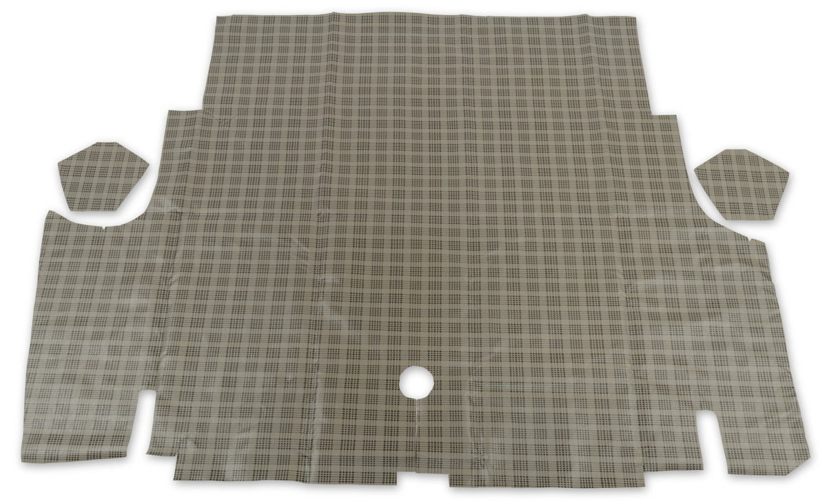 Tapis de coffre à carreaux pour Mustang 65-66