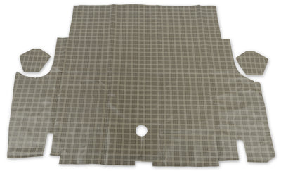 Tapis de coffre à carreaux pour Mustang 65-66