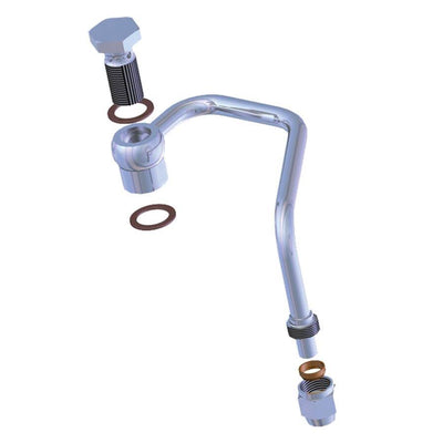 Tube rigide sous pression avec raccord banjo