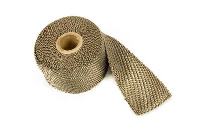Ruban isolant thermique en titane pour échappement, 5 cm x 4,5 m