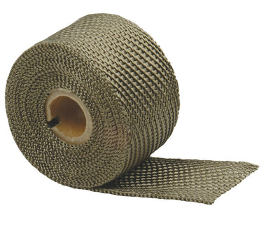 Bande thermique d'échappement 5 cm x 7,6 m Titane