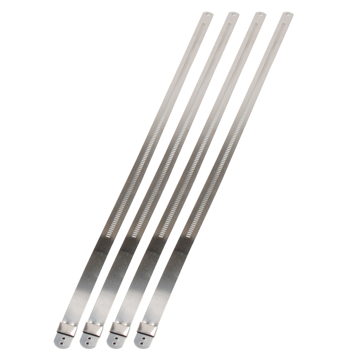 Colliers de serrage à verrouillage positif 12 mm x 35,5 cm, paquet de 4