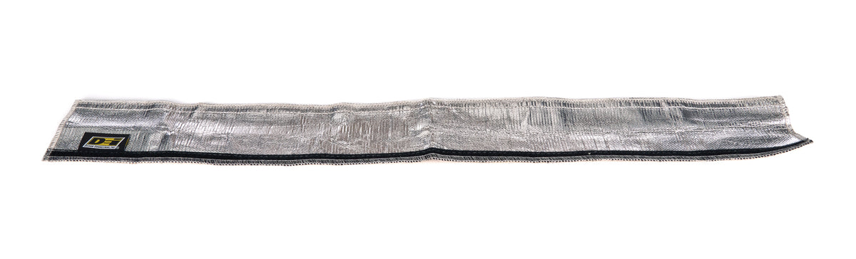 Gaine thermorésistante - 19 mm DI x 0,91 m - En fibre de verre aluminisée