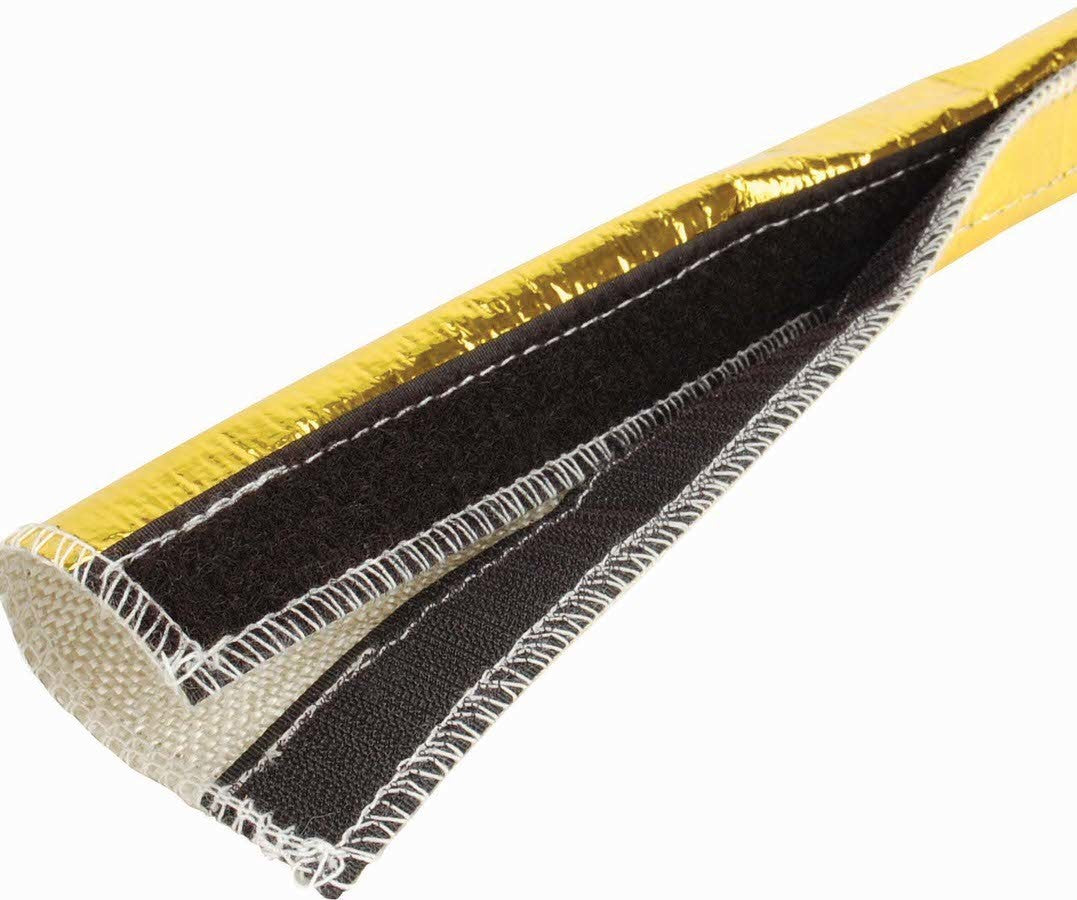 Gaine thermo-réfléchissante Or 1/2 po à 1-1/4 po DI x 3 pieds