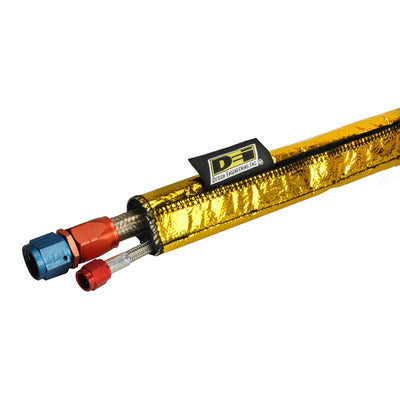 Gaine thermo-réfléchissante OR 5 cm à 6,3 cm x 91 cm