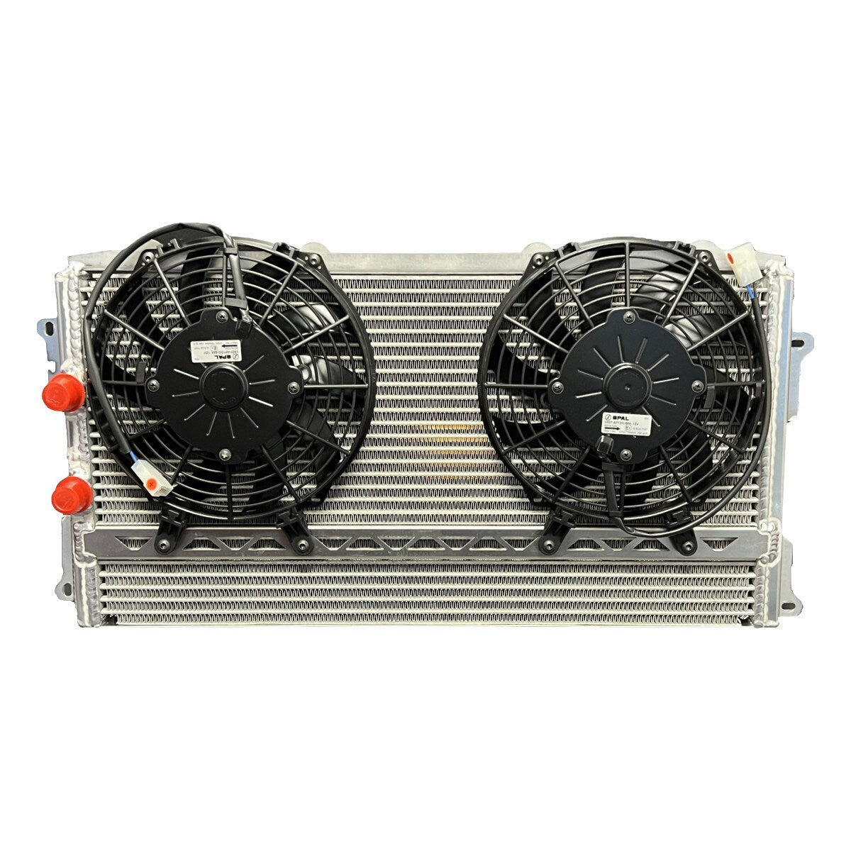 Module de refroidissement d'huile Whelen modifié avec deux ventilateurs