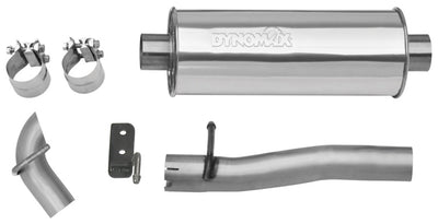 Échappement arrière catback en acier inoxydable pour Wrangler 3.8L 07-11