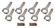 Bielles forgées SBC 5.850 - Axe de 2.000 de diamètre