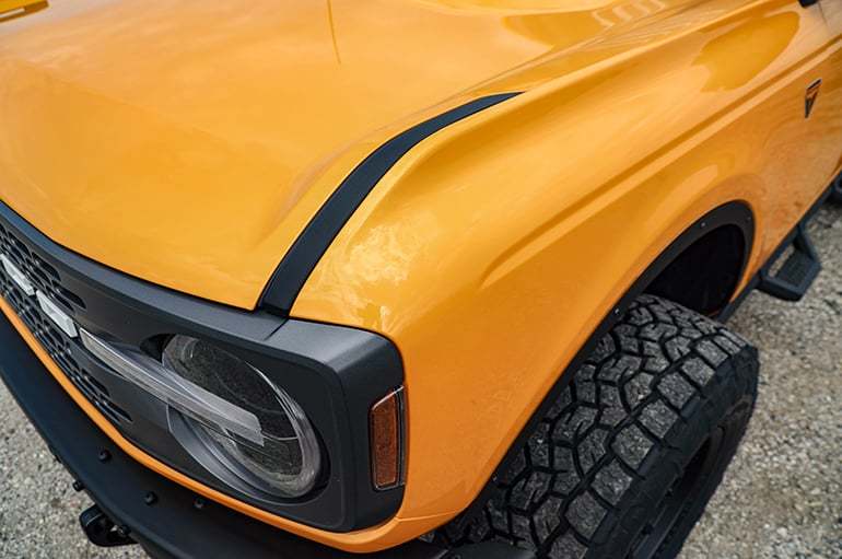 21-   Suppression de la visière d'aile Ford Bronco
