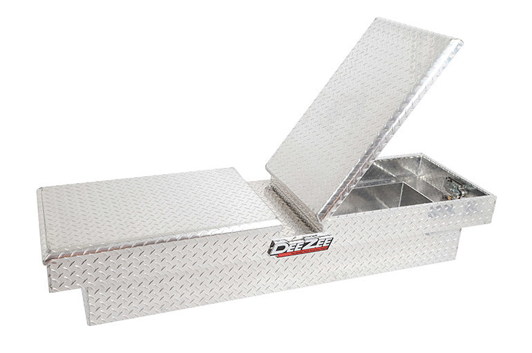 Boîte à outils double couvercle pour camions pleine grandeur