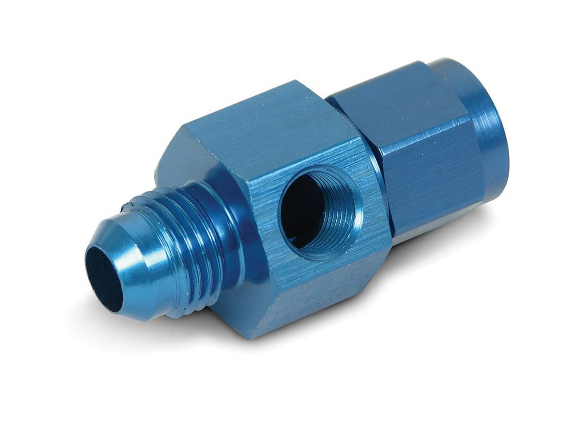 Adaptateur de jauge -6M vers -6F avec orifice NPT 1/8