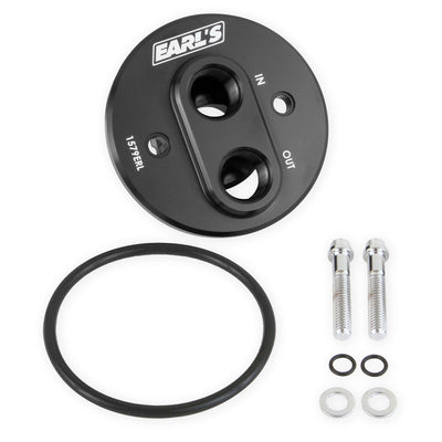 Adaptateur de filtre à huile Chevy V8 68-00 Aluminium usiné