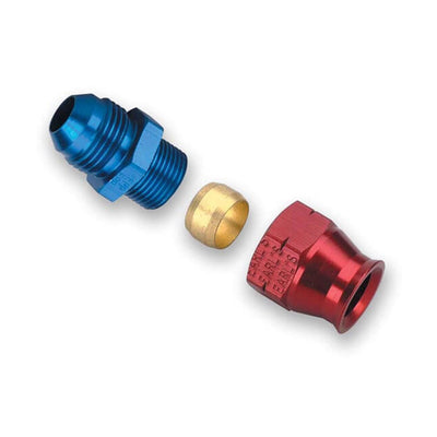 Adaptateur 6AN mâle vers tube aluminium 1/4"