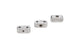 3/16in. Polished Alum. Hose/Tube Separators-3pk