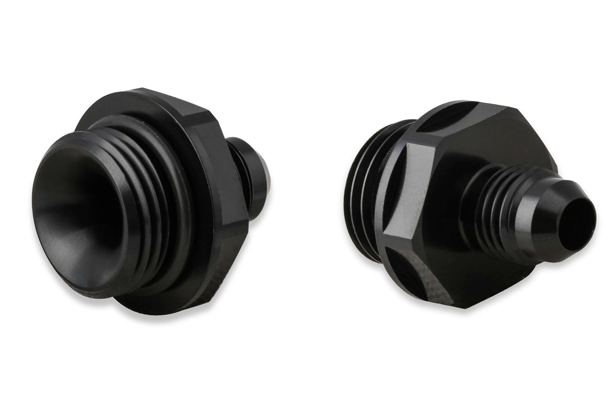 Adaptateur de refroidisseur d'huile AN-6 (paq. de 2) - Noir