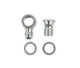Raccord adaptateur en acier - Banjo #6 vers 16 mm x 1,5