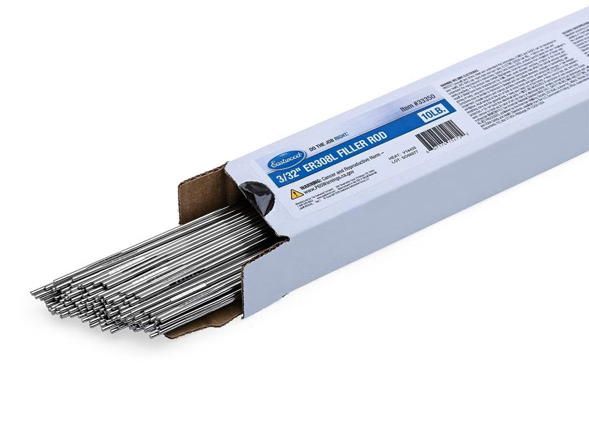 Baguette d'apport ER308L 2,4 mm 4,5 kg