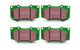 Brake Pads Greenstuff Front Toyota 4 Runner