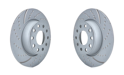 Kit de disques de frein Turbo arrière Volkswagen Golf