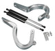 Billet Trunk Hinges Polished