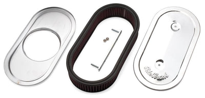 Filtre à air ovale pour carburateur simple corps 4 barils