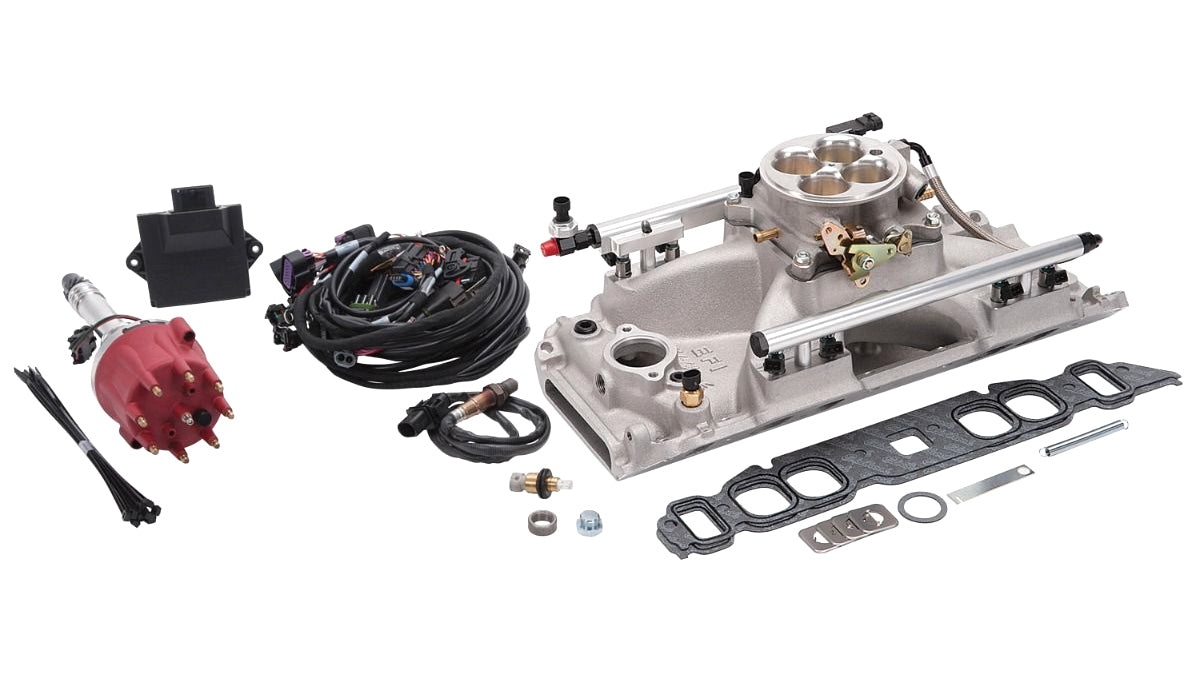 Kit Pro-Flo 4 EFI BBC avec orifices ovales 550 HP