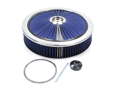 Kit de filtre à air - 35,5 cm de diamètre respirant - Bleu