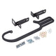 Throttle/Trans Kickdown Bracket Fits 4150 Black