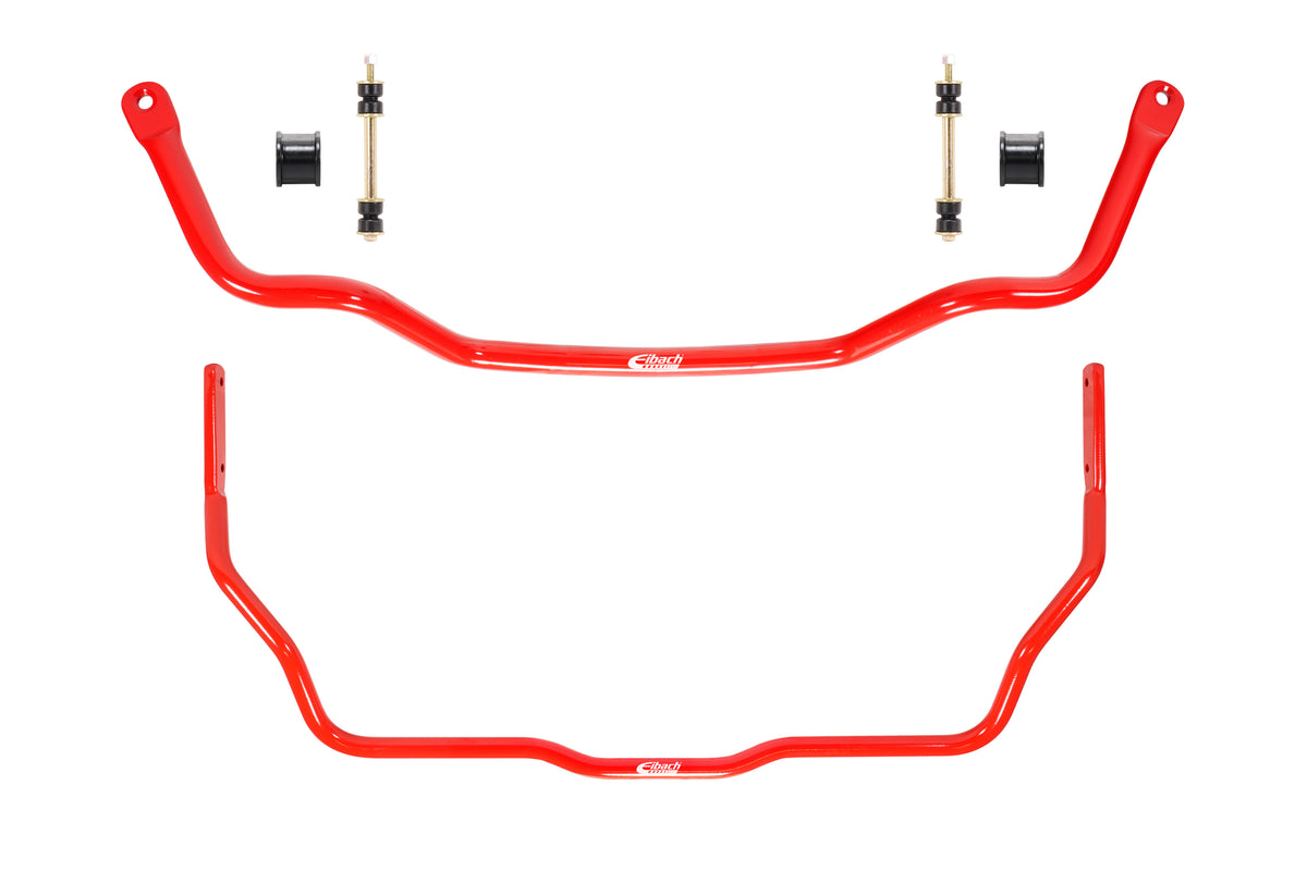 Sway Bar Kit Front & Rear 79-93 Mustang