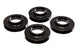 Isolateur de levage de ressort Jeep Av/Ar TJ 84-06 .75