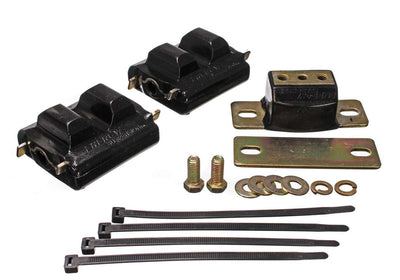 Kit de supports moteur et transmission SBC, finition zinc noir