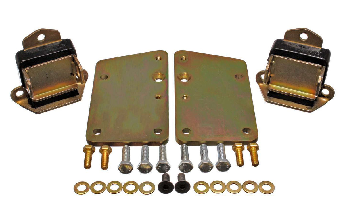 Supports de conversion moteur LS1 courts/larges zingés