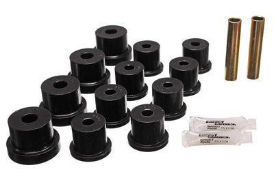 Jeu de 6 bagues de ressort Nova Rr 62-67, noir