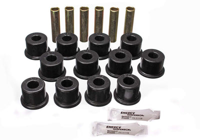 Jeu de bagues de ressort arrière pour Chevrolet 2x4/4x4, noir