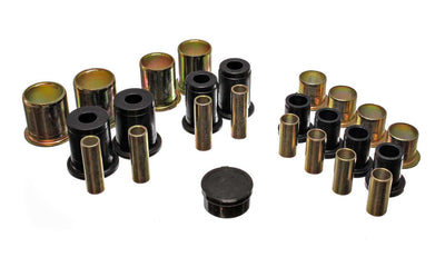 Jeu de bagues de bras de suspension avant GM Noir