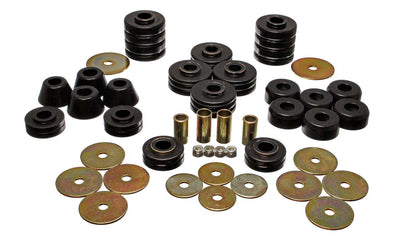 Supports de carrosserie GM noirs
