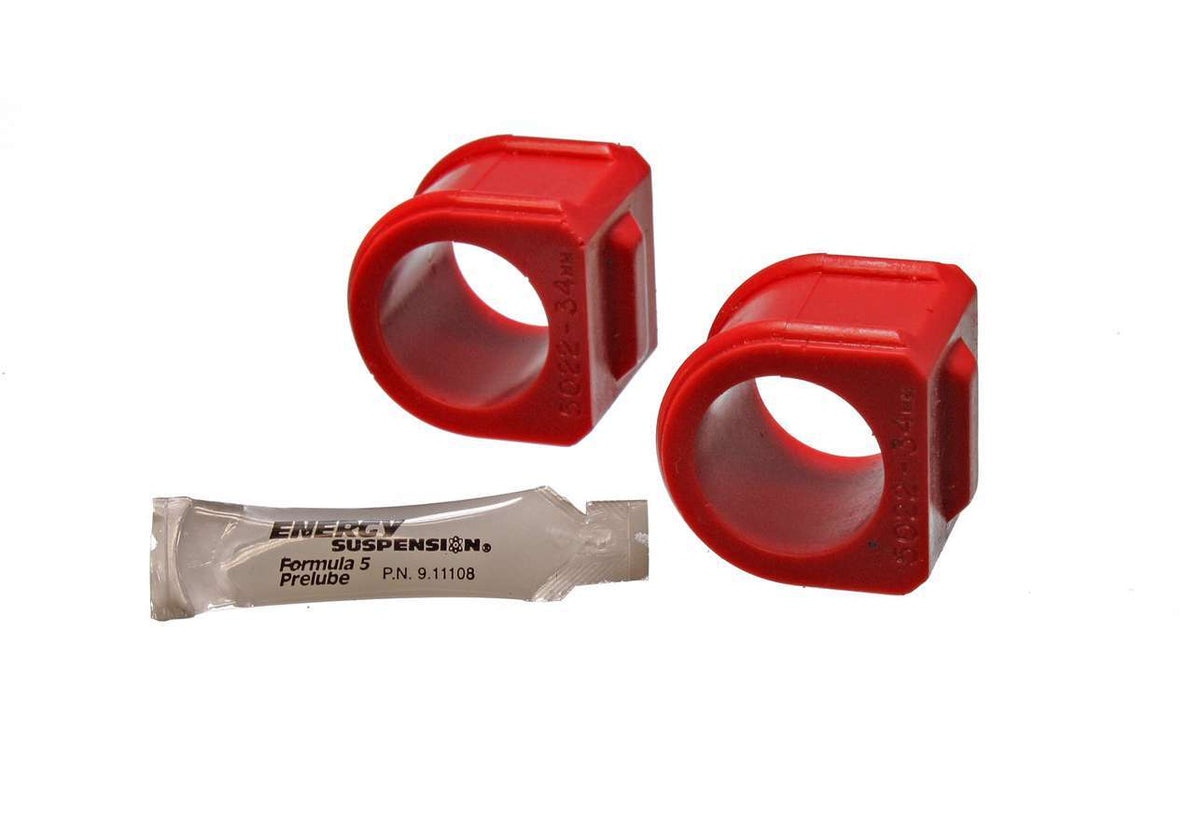 Jeu de bagues de stabilisateur avant 32 mm GM rouges
