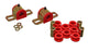 Kit de douilles de barre stabilisatrice de 22 MM