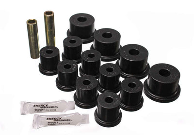 Entretoises de ressort arrière noires pour Mustang 64-73