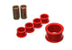 Kit de bagues de crémaillère rouge