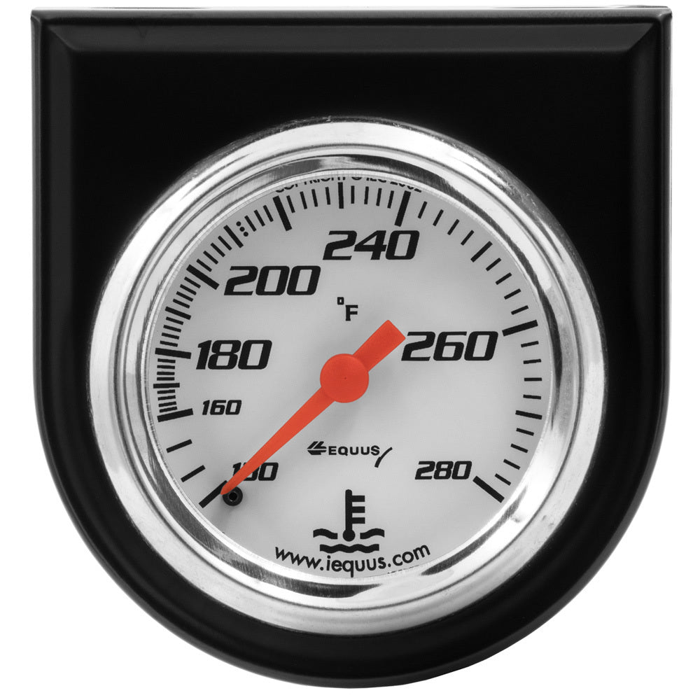 Jauge de température d'eau 2.0 Dia avec panneau noir