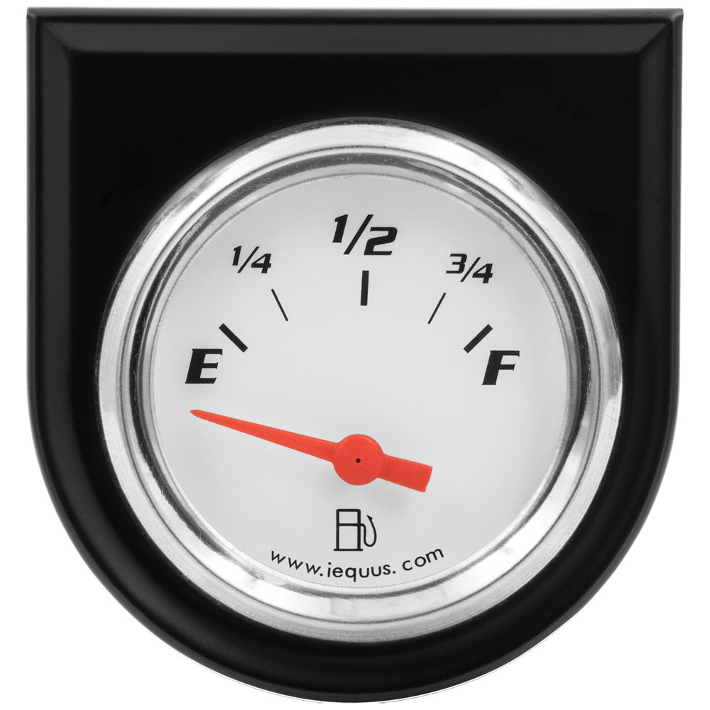Indicateur de niveau de carburant 2.0 Dia avec panneau noir